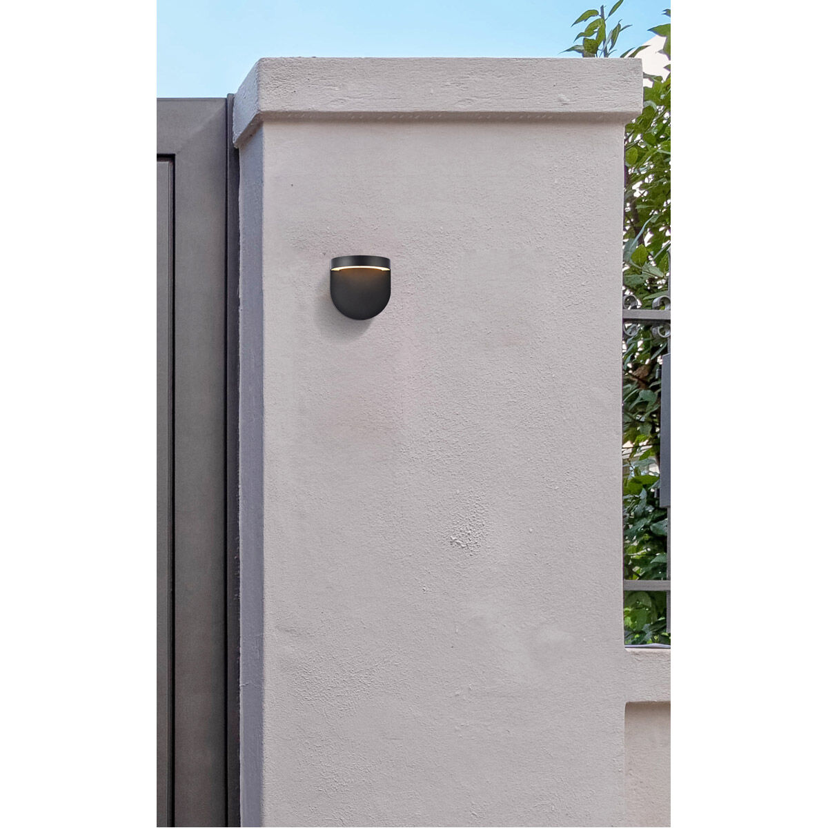 Raine Outdoor Wall Light in Black