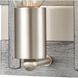 Brigantine 1 Light 5 inch Satin Nickel with Weathered Gray Vanity Light Wall Light