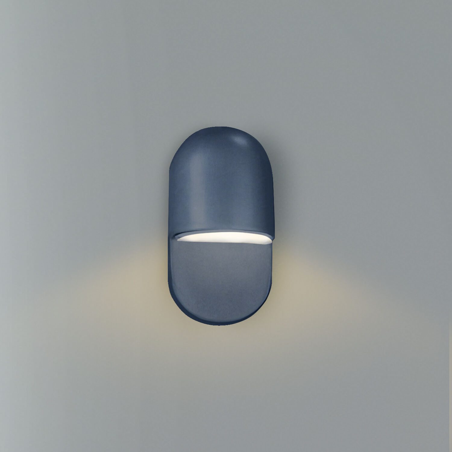 Ambiance Collection - Capsule LED 10 inch Midnight Sky Outdoor Wall Sconce, Form+Finish+Function