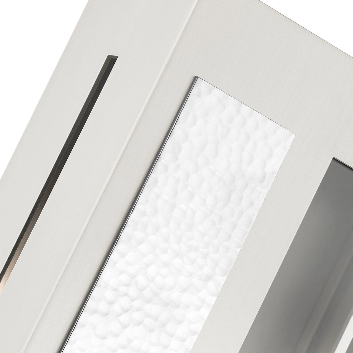 Lafayette 1 Light 11 inch Brushed Nickel Outdoor ADA Wall Lantern