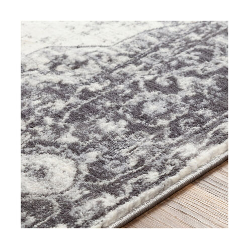 Speck 87 X 63 inch Charcoal/Silver Gray/White Rugs