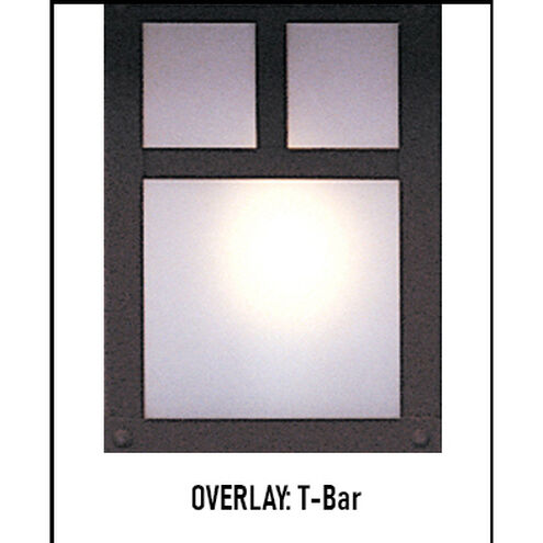 Evergreen 1 Light 12 inch Bronze Pendant Ceiling Light in Frosted, T-Bar Overlay