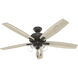 Dondra 60 inch Noble Bronze with Warm Grey Oak Blades Ceiling Fan