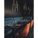 Sanya LED 24 inch Aged Brass Multi Pendant Ceiling Light