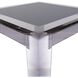Harman 30 X 30 inch Smokey Gray Card Table