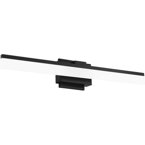 Palmital 1 LED 23 inch Matte Black Bath Vanity Wall Light