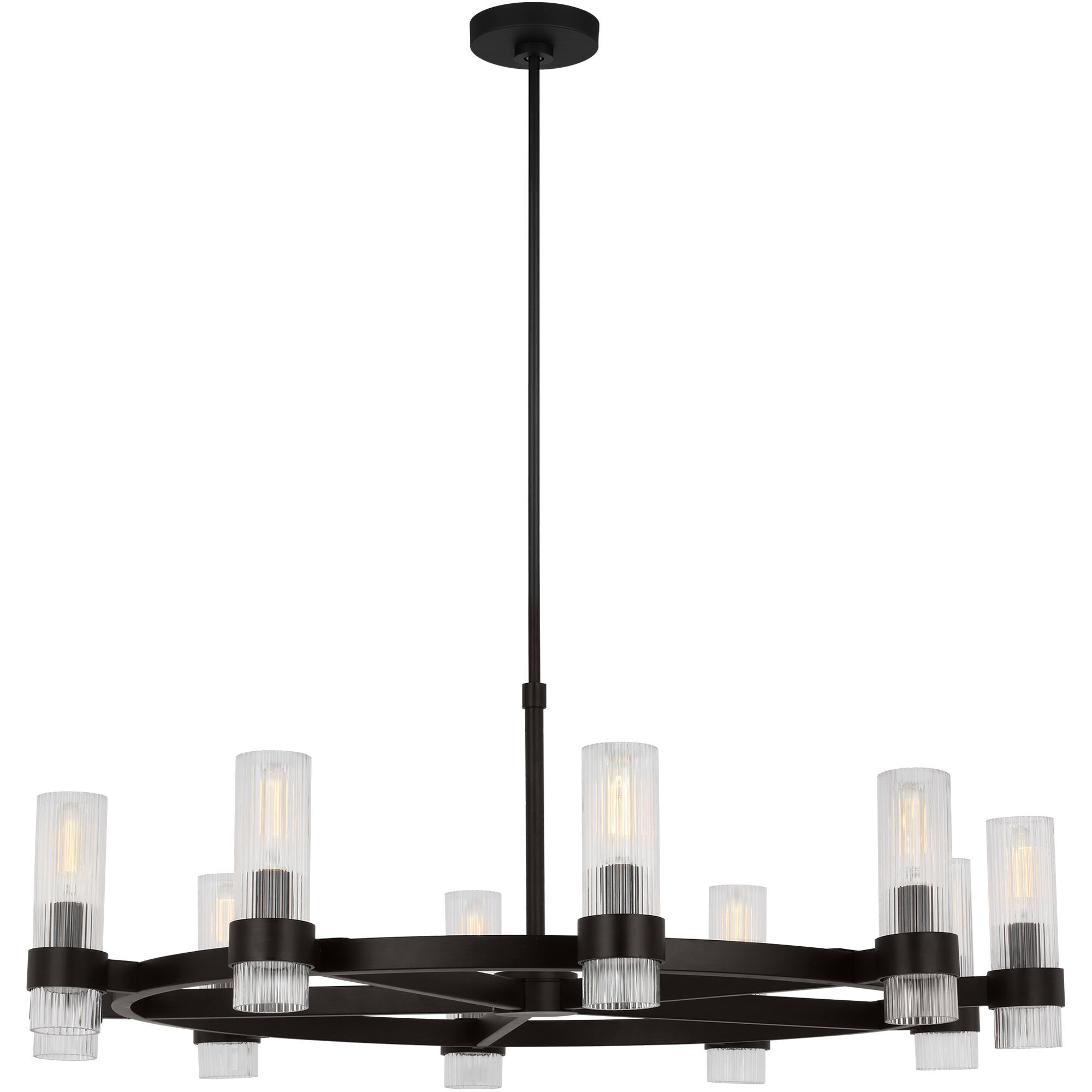 Visual Comfort Studio Collection CC16810AI C&M by Chapman & Myers Geneva 8 Light 42 inch Aged Iron Chandelier Ceiling Light Visual Comfort Studio Collection CC16810AI C&M by Chapman & Myers Geneva 8 Light 42 inch Aged Iron Chandelier Ceiling Light