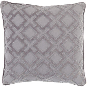 Alexandria 18 inch Charcoal, Medium Gray Pillow Kit