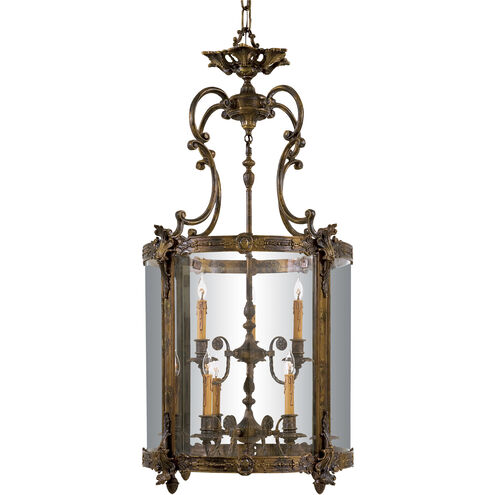 Jonathan 9 Light 25 inch Oxide Brass Foyer Pendant Ceiling Light