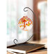 Eden Orange Art Glass Ornament