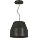 Clodagh Bling LED 16.2 inch Plated Dark Bronze Line-Voltage Pendant Ceiling Light