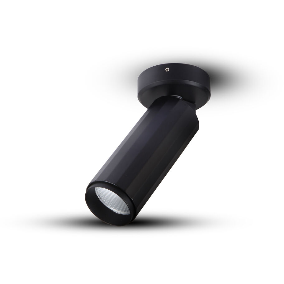 ORBIT Series Black Surface Mounted Downlight Ceiling Light