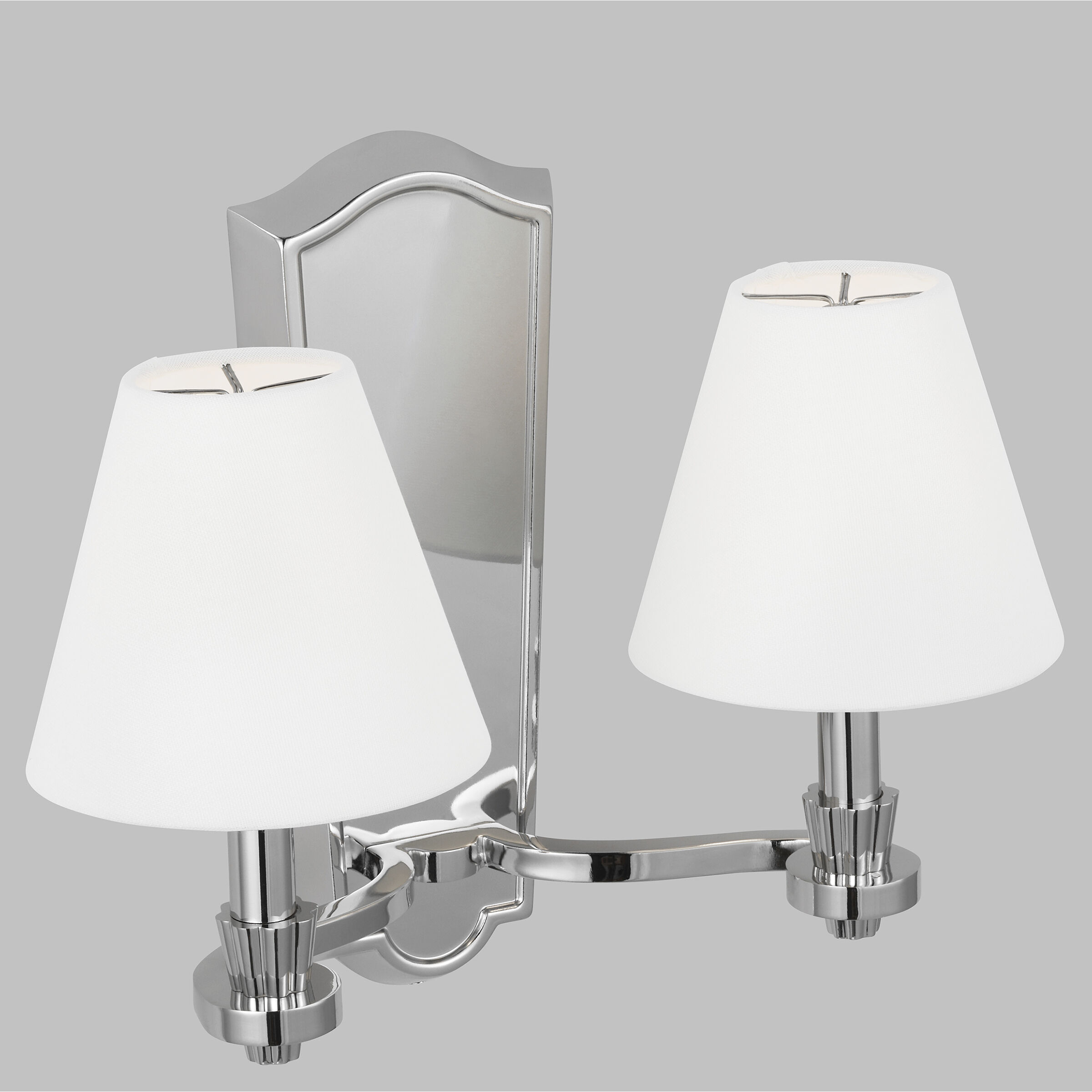 AH by Alexa Hampton Paisley 2 Light 15 inch Polished Nickel Wall Sconce Wall Light