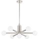 Stockholm LED 29 inch Polished Nickel Chandelier Ceiling Light