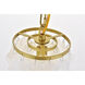 Selene 1 Light 6 inch Brass Pendant Ceiling Light