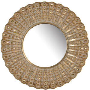 Aubrey 12 X 12 inch Gold Mirror
