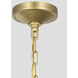 Chapman & Myers Darlana 4 Light 17 inch Gild Lantern Pendant Ceiling Light, Medium