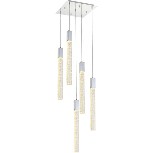 Weston 5 Light 16 inch Chrome Pendant Ceiling Light