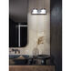 Emma LED 16 inch Satin Nickel Vanity Light Wall Light