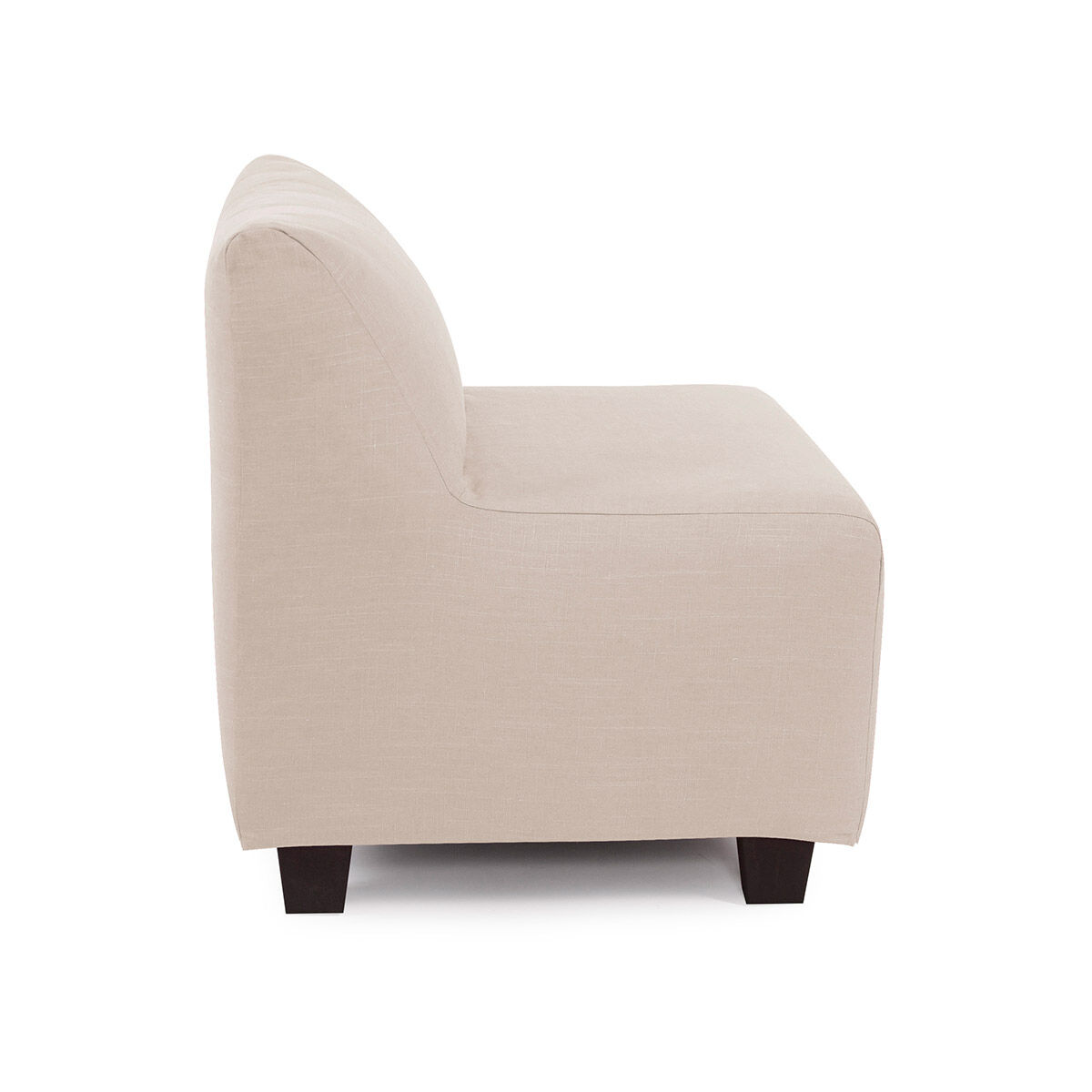 Pod Prairie Linen Chair with Slipcover