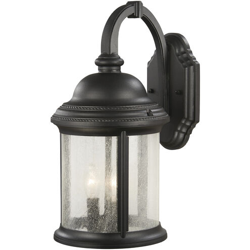 Hancock 3 Light 18 inch Coal Outdoor Wall Mount, Great Outdoors