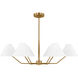 Drew & Jonathan Burke 6 Light 38.00 inch Chandelier