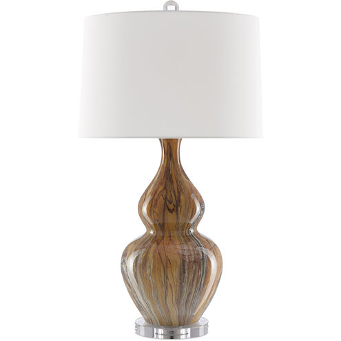 Kolor 31 inch 150 watt Earth/Brown Table Lamp Portable Light