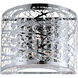 Inca 1 Light 7.8 inch Polished Chrome ADA Wall Sconce Wall Light in Clear/White