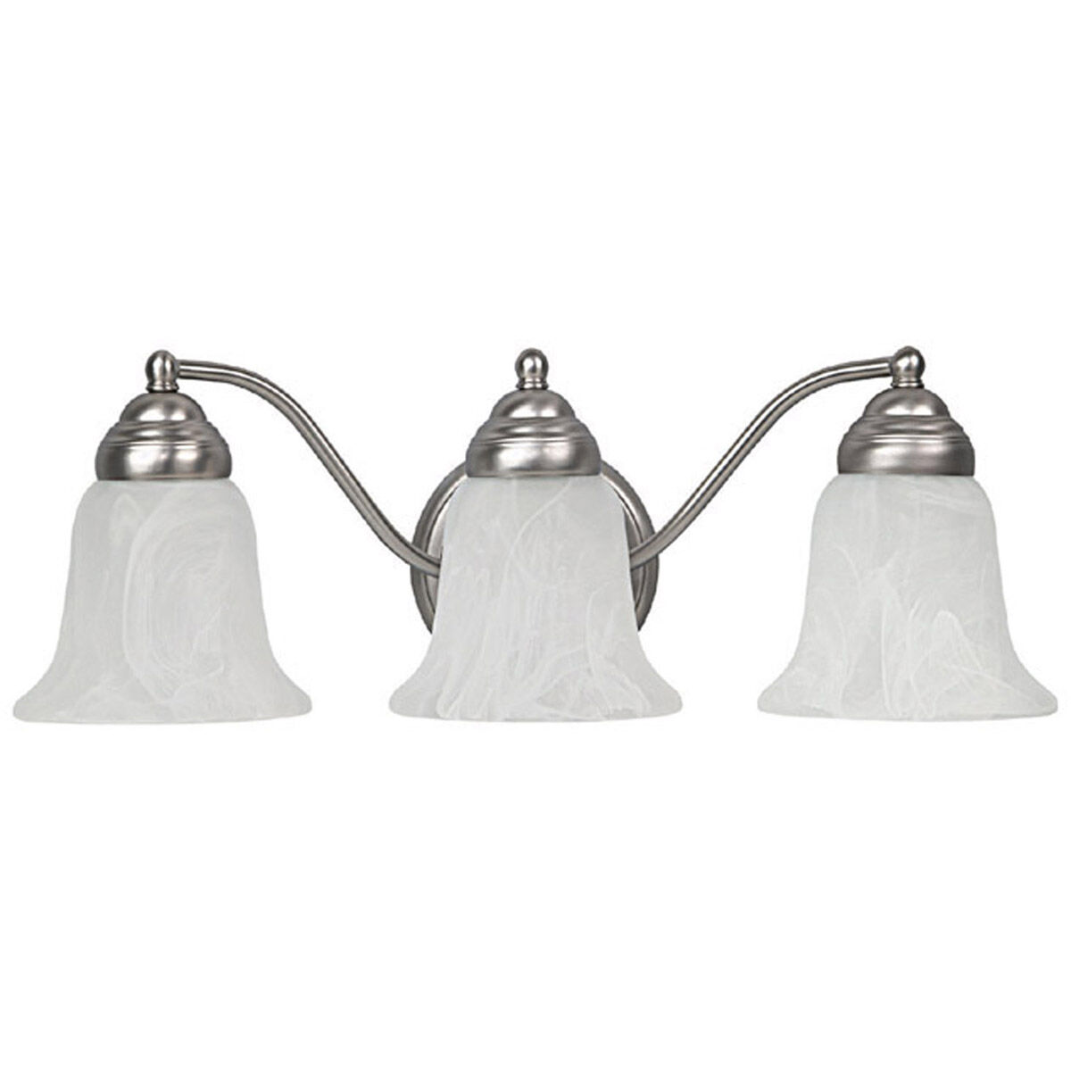 Booker 3 Light 19.00 inch Bathroom Vanity Light