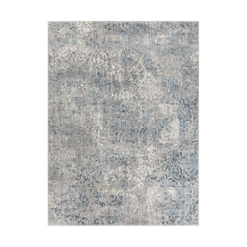 Mirth 87 X 63 inch Navy Rug, Rectangle