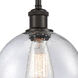 Ballston Athens LED 8 inch Oil Rubbed Bronze Pendant Ceiling Light, Ballston