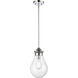 Genesis LED 7.88 inch Polished Chrome Mini Pendant Ceiling Light