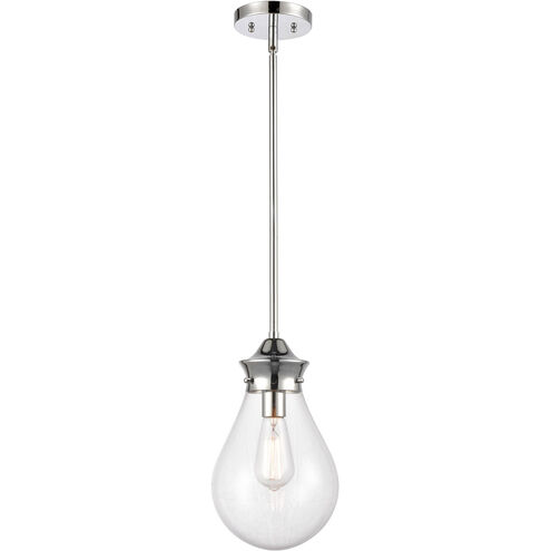 Genesis LED 7.88 inch Polished Chrome Mini Pendant Ceiling Light