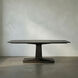 Travis 84 X 44 inch Ebony Walnut Dining Table