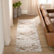 Livia 94 X 32 inch Gold Rug in 2 x 8