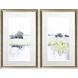 Landscapes Green and Blue and Black and White Framed Art, Propac