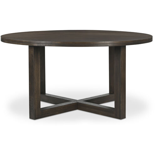 Joel 60 X 60 inch Dark Brown Dining Table