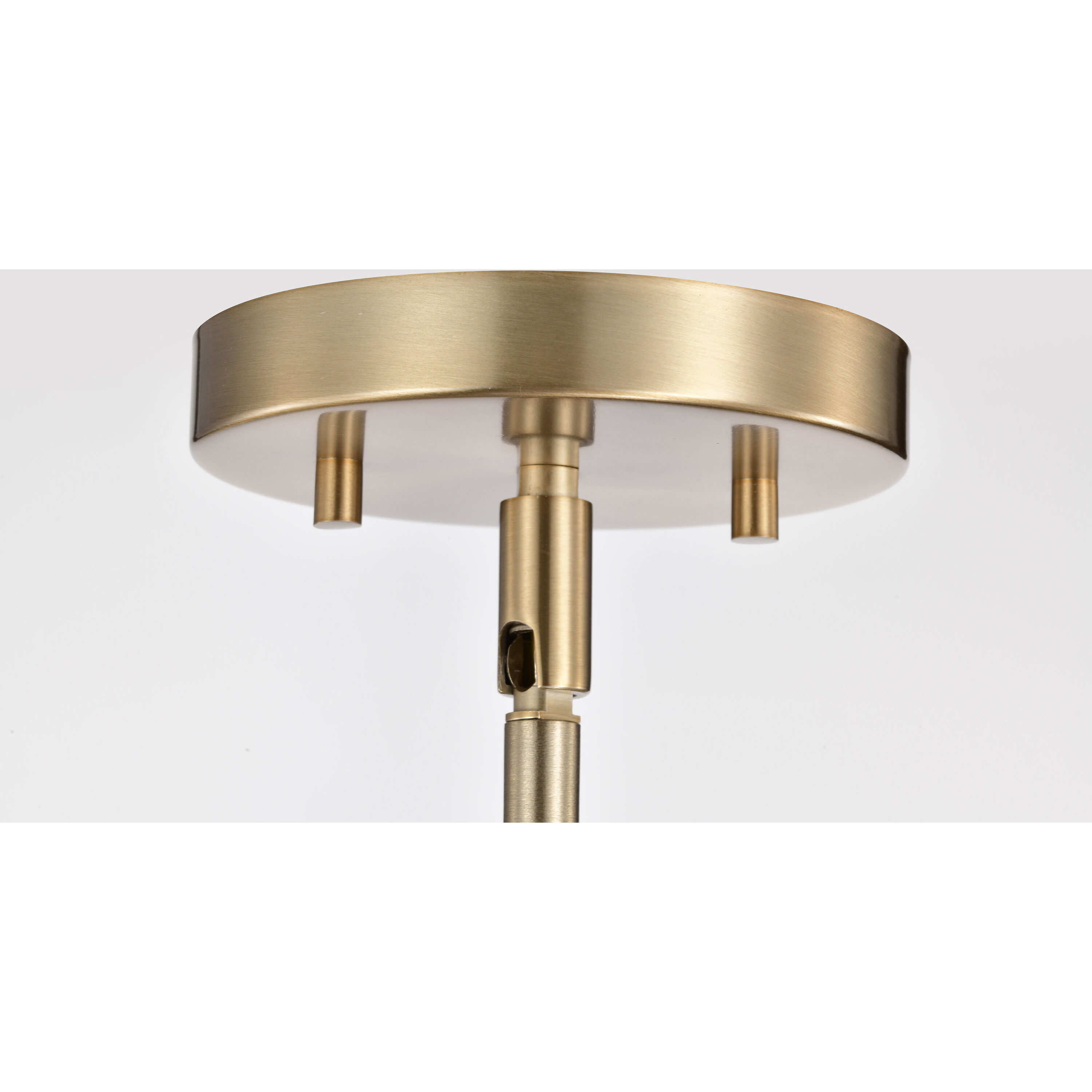 Easton 1 Light 9.75 inch Burnished Brass Pendant Ceiling Light