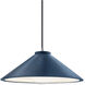 Radiance Collection LED 11.75 inch Midnight Sky with Brushed Nickel Pendant Ceiling Light