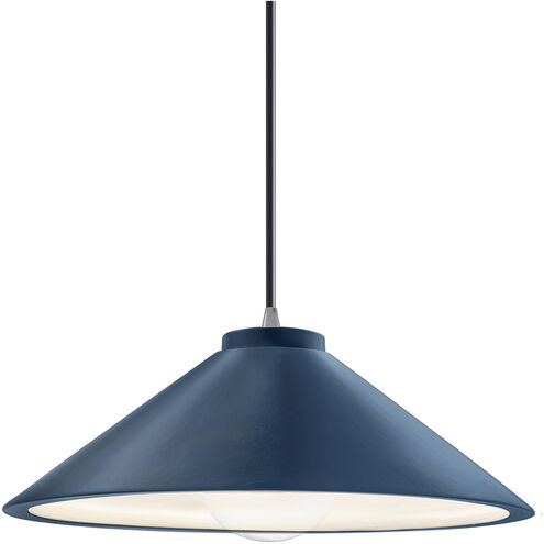 Radiance Collection LED 11.75 inch Midnight Sky with Brushed Nickel Pendant Ceiling Light