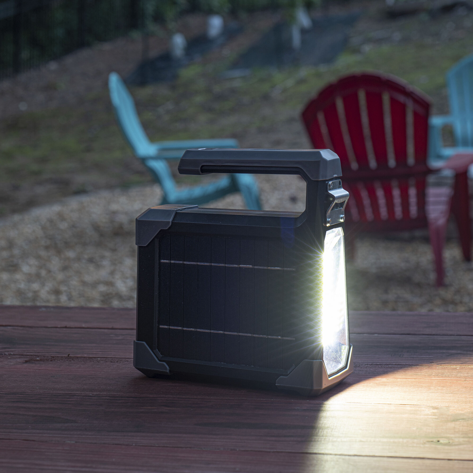 Christopher 1 Light 8.75 inch Black and Grey Security and Utility Lights, Solar