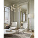 Novatude 16 Light 33.75 inch Contemporary Gold Leaf/Contemporary Silver Leaf Chandelier Ceiling Light