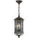 Warwickshire 4 Light 13 inch Black Outdoor Lantern