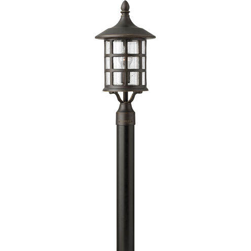 Freeport 1 Light 20.25 inch Oil Rubbed Bronze Outdoor Post Mount Lantern