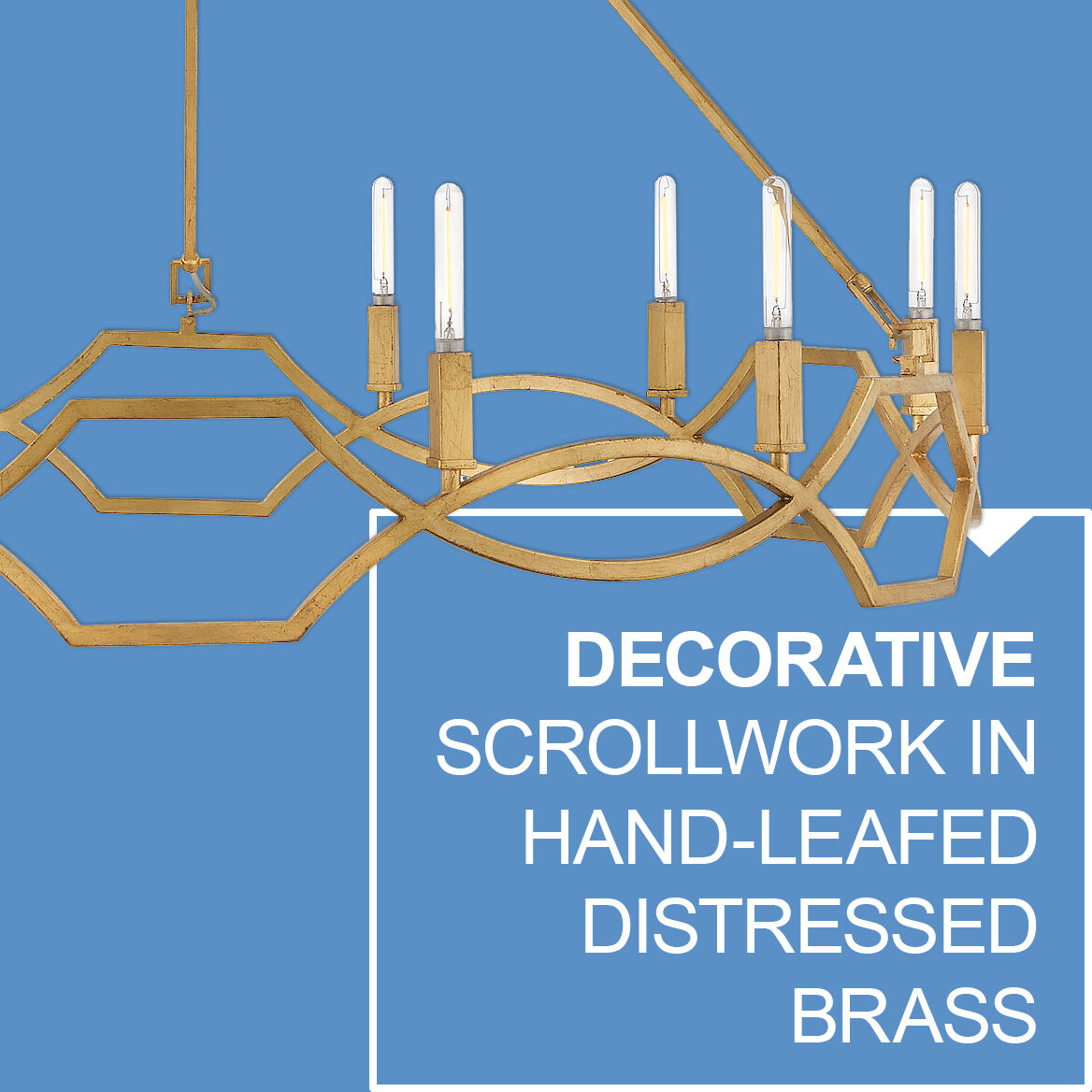 Leona 12 Light 45 inch Distressed Brass Chandelier Ceiling Light