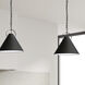 Princeton 1 Light 16 inch Matte Black Pendant Ceiling Light