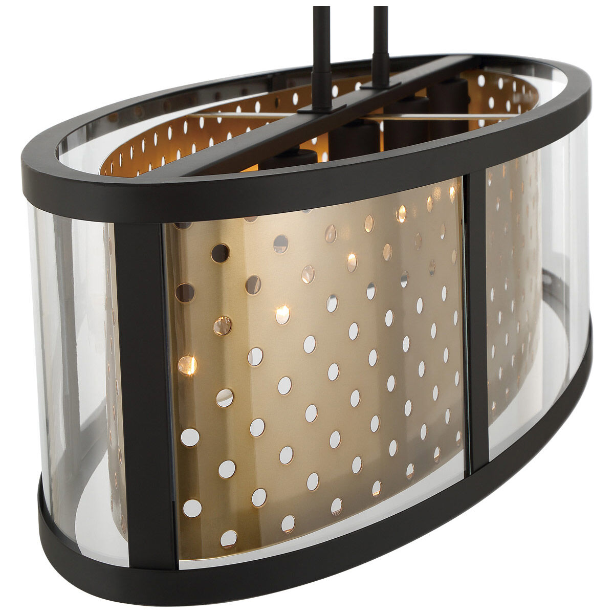 Grado 5 Light 14 inch Gold Pendant Ceiling Light