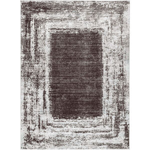 Ayda 130 X 94 inch Black/White Rug in 8 x 11
