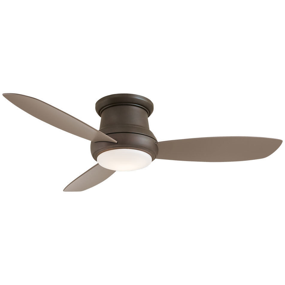 Concept II 52 inch Oil Rubbed Bronze with Taupe Blades Ceiling Fan