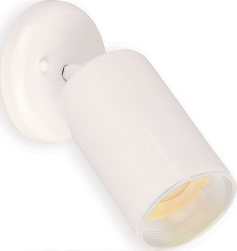 Spots 1 Light 5 inch White Flush Mount Ceiling Light